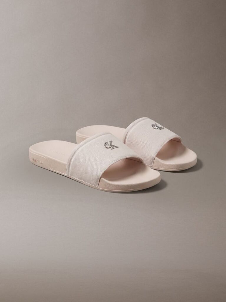 Grey Nemo - Canvas Signature Logo Sliders  Women