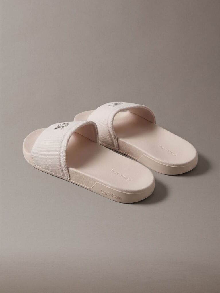 Grey Nemo - Canvas Signature Logo Sliders  Women