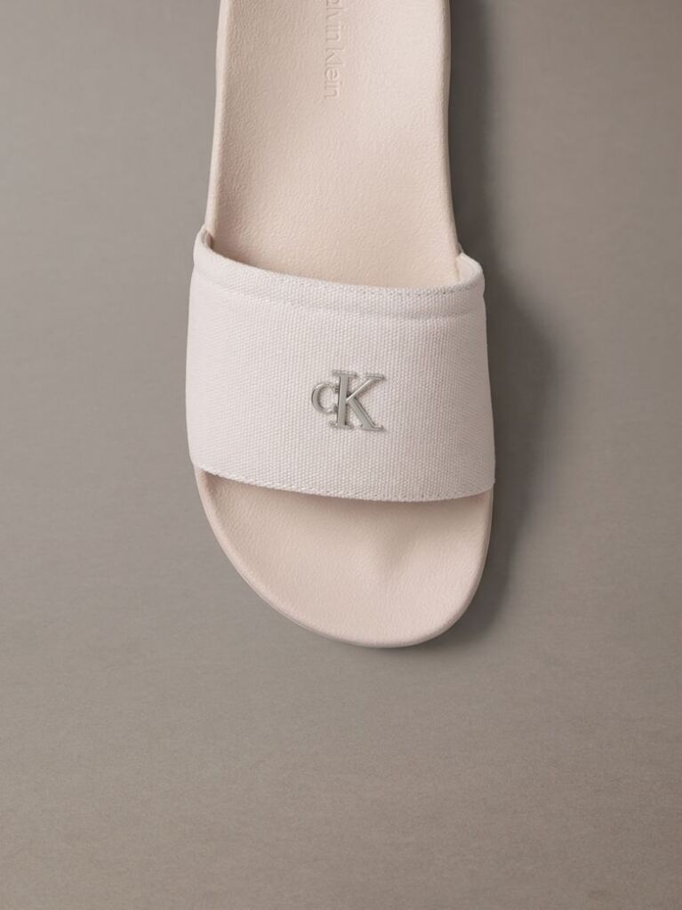 Grey Nemo - Canvas Signature Logo Sliders  Women