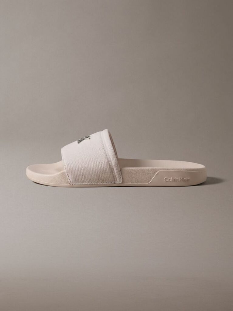Grey Nemo - Canvas Signature Logo Sliders  Women
