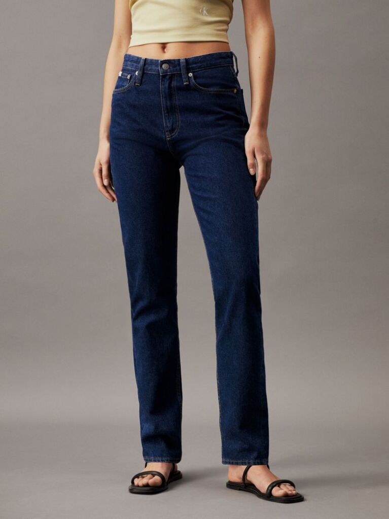 Denim Authentic Slim Straight Jeans  Women