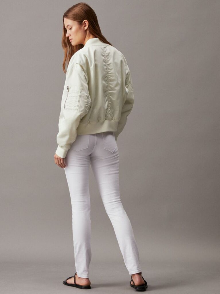 Denim Mid Rise Skinny Jeans  Women