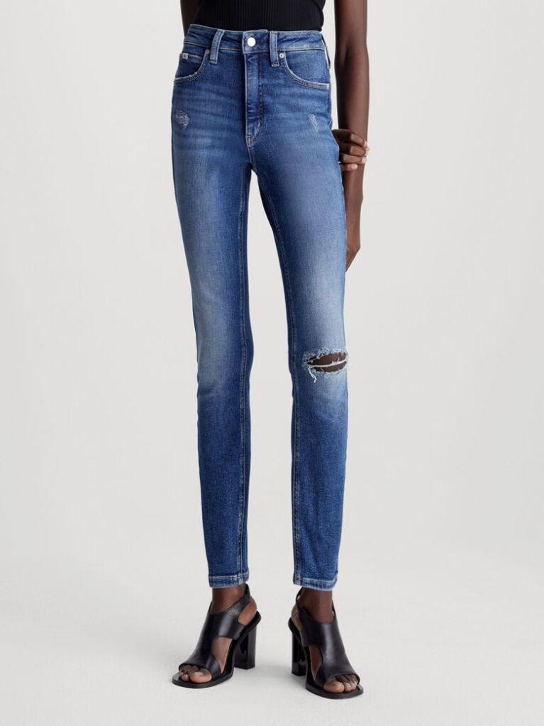 Denim High Rise Skinny Jeans  Women