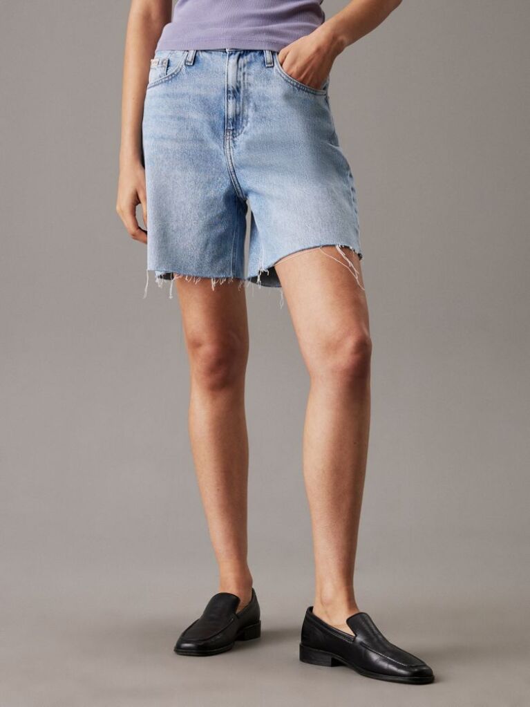 Denim Denim Bermuda Shorts  Women