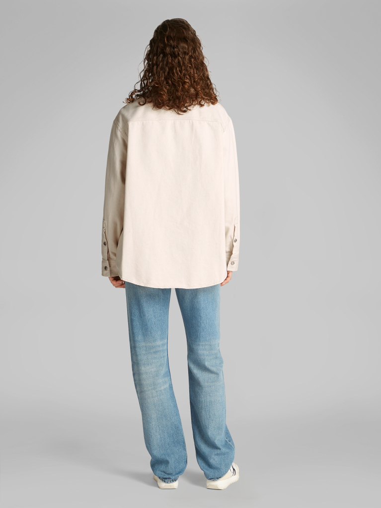 Denim 90's Linen Overshirt  Women