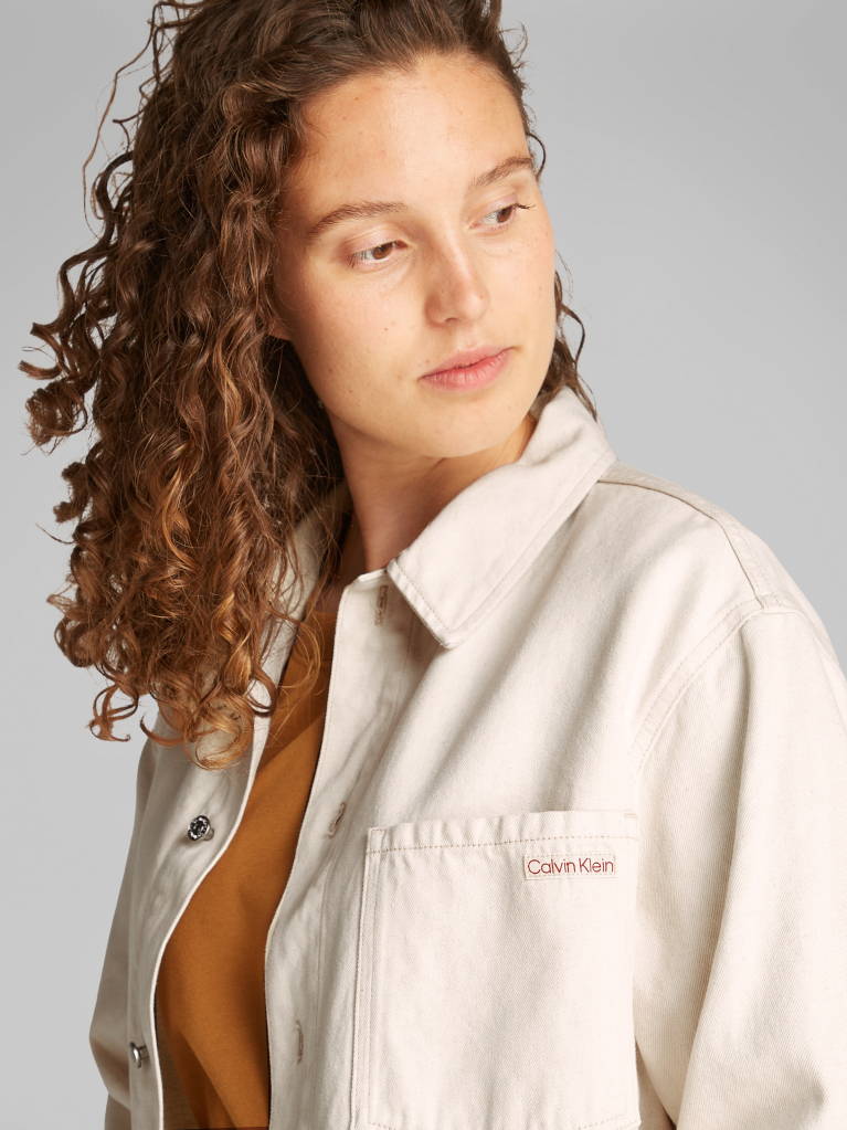 Denim 90's Linen Overshirt  Women