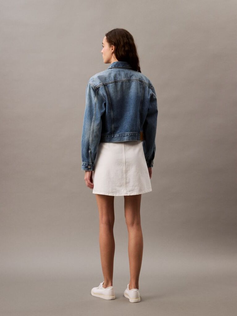 Denim Denim A-Line Mini Skirt  Women
