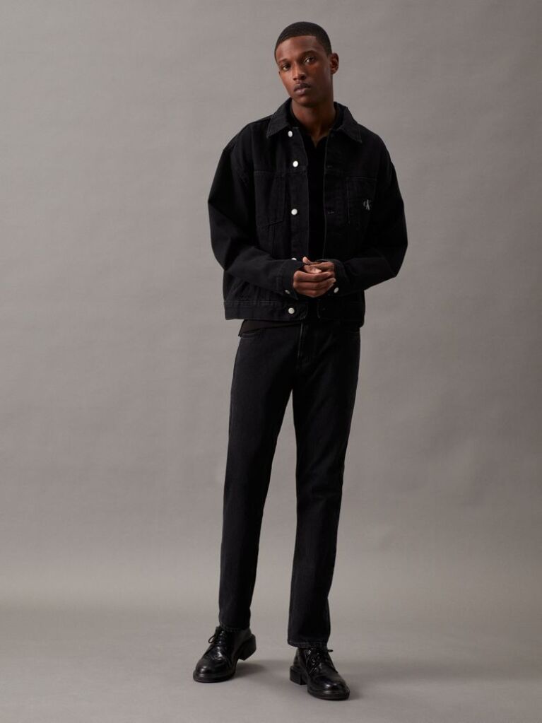 Black Slim Polo Shirt  Men