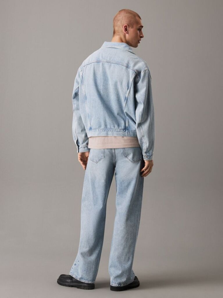 Denim Relaxed Denim Jacket  Men
