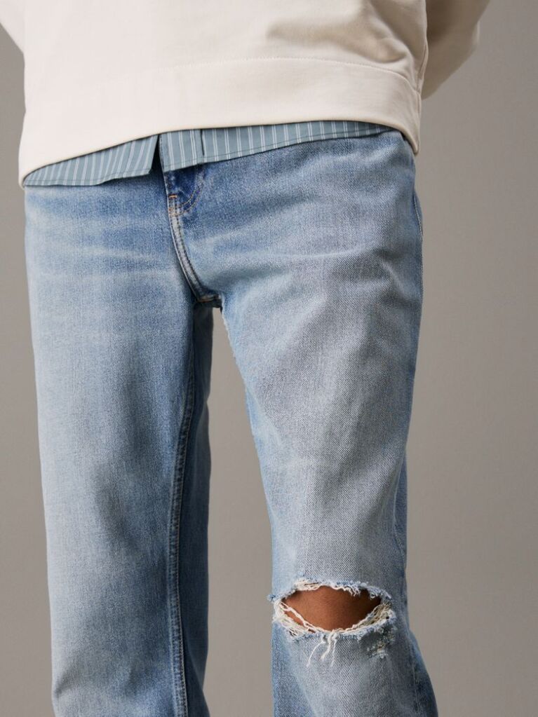 Denim Slim Tapered Jeans  Men