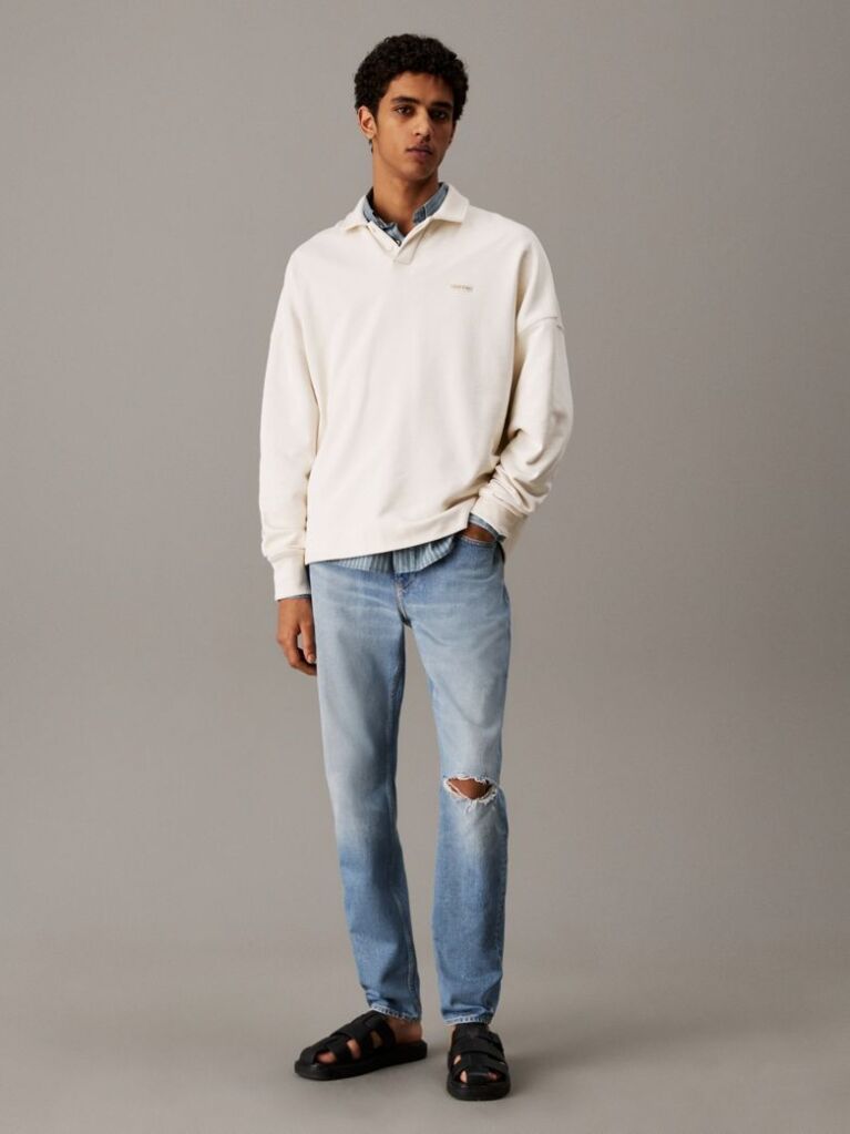 Denim Slim Tapered Jeans  Men