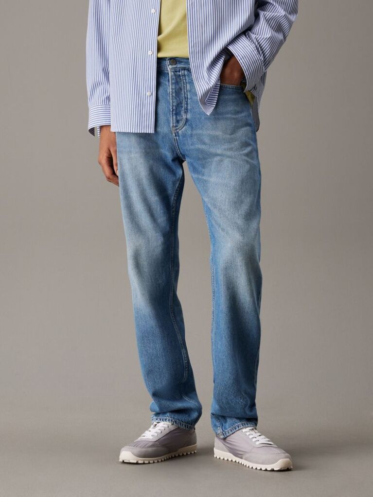 Denim Standard Straight Jeans  Men