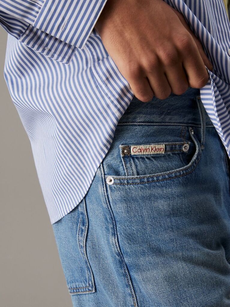 Denim Standard Straight Jeans  Men