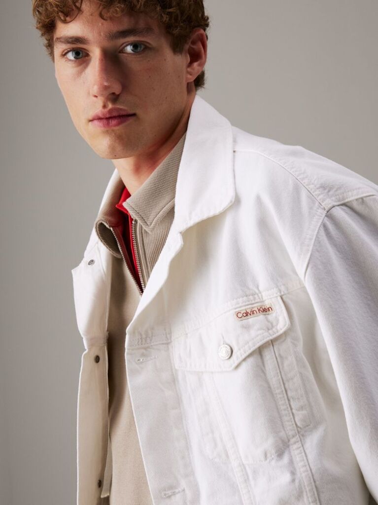 Denim Relaxed Denim Jacket  Men