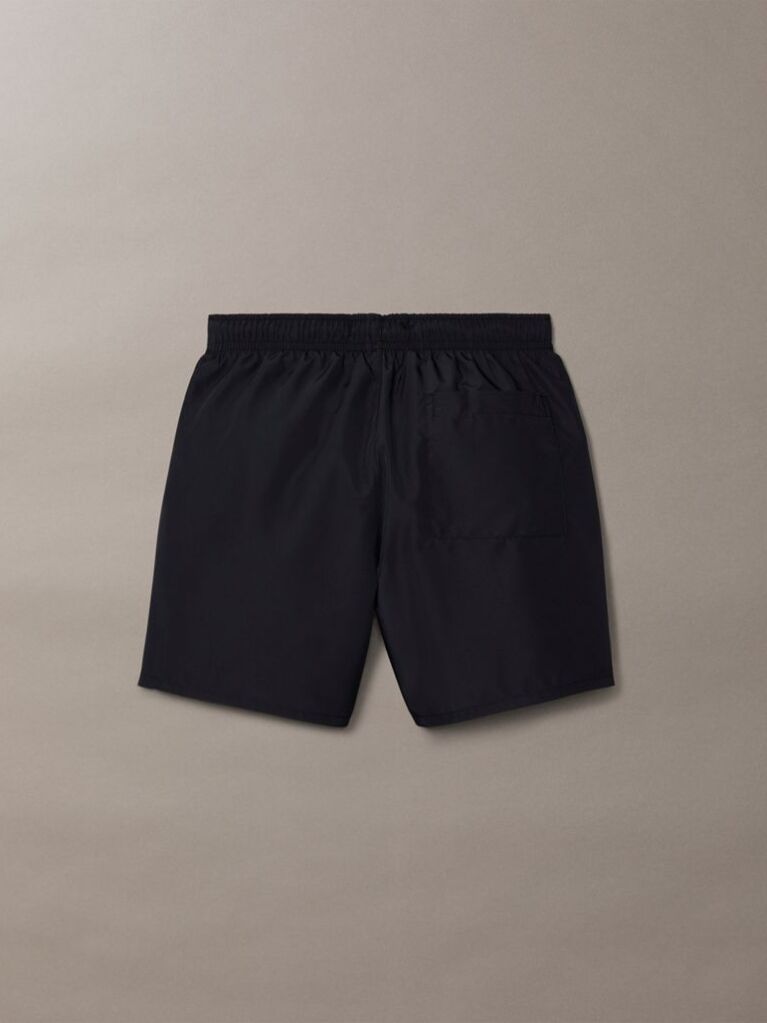 Black Boys Swim Shorts - CK Monogram  Boys