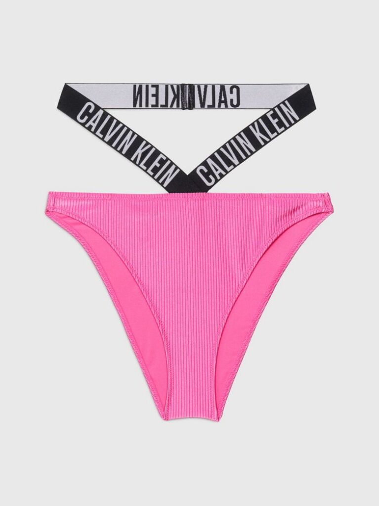 Pink High Leg Bikini Bottoms - Intense Power  Women
