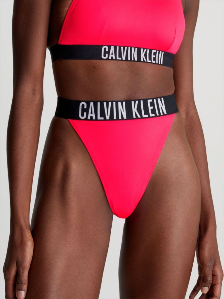 Red Thong Bikini Bottoms - Intense Power  Women