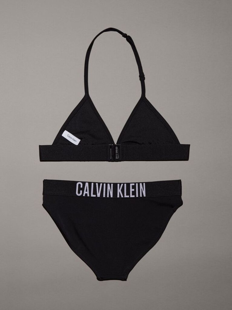 Black Girls Triangle Bikini Set - Intense Power  Girls