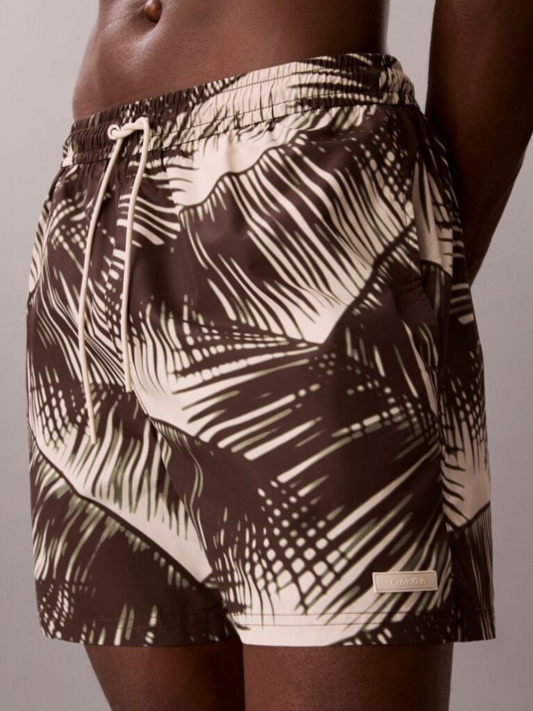 Multi Solid Swim Shorts  Men