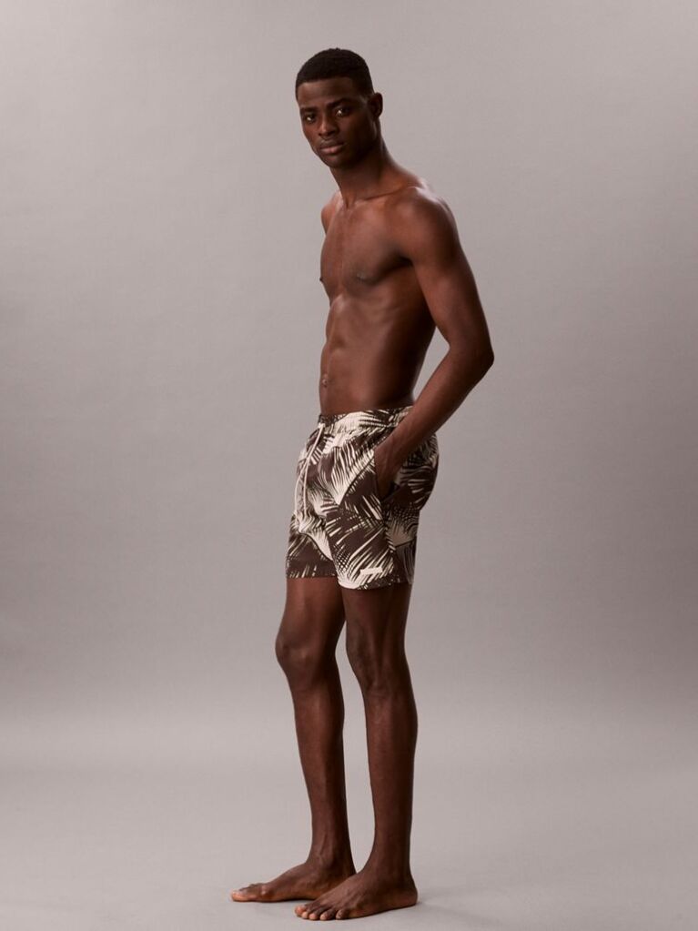 Multi Solid Swim Shorts  Men