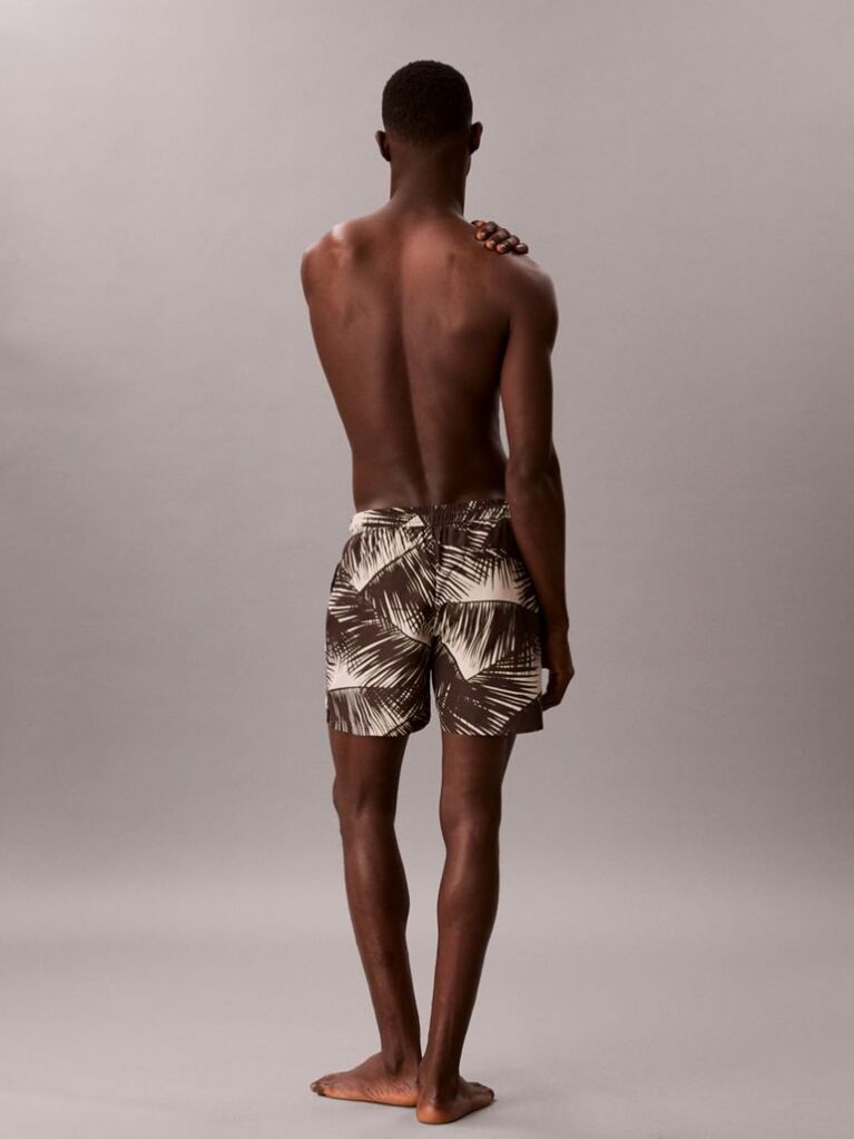 Multi Solid Swim Shorts  Men