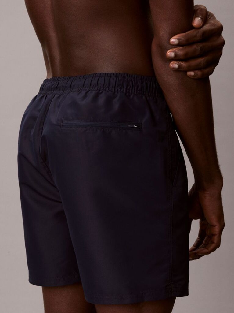 Black Medium Drawstring Swim Shorts - Intense Power  Men