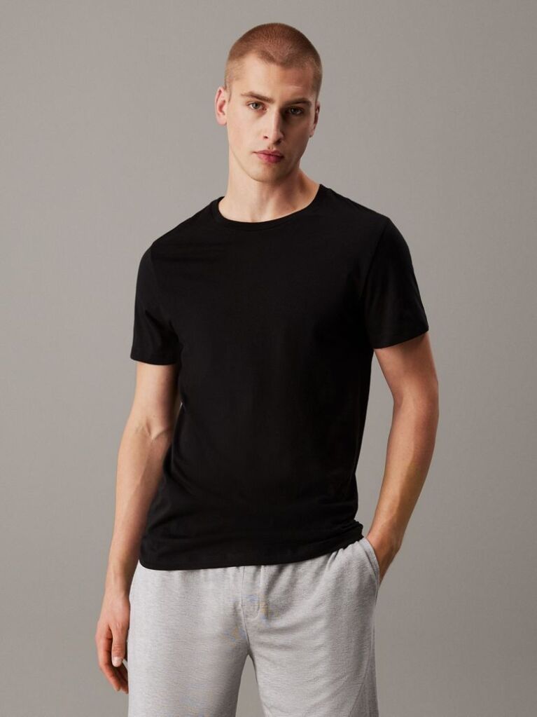 Multi 3 Pack Crewneck T-Shirts - Cotton Classics  Men