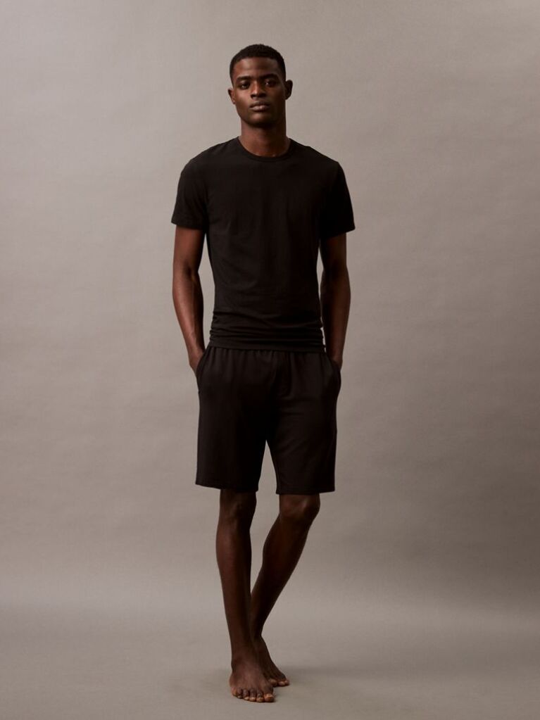 Black 3 Pack Lounge T-shirts  Men