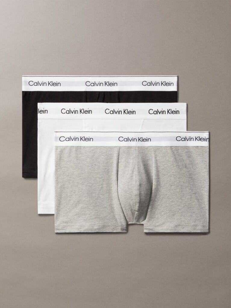 Multi 3 Pack Relaxed Dart Trunks - Icon Cotton Stretch  Men