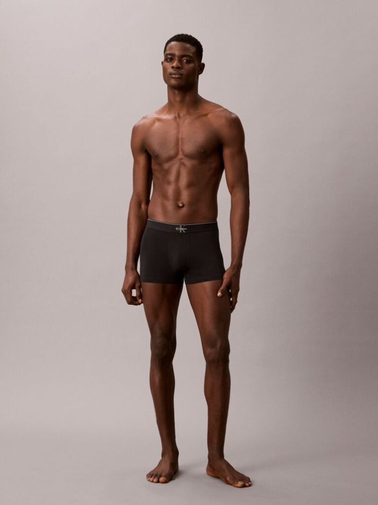 Multi Graphic Monogram Cotton Stretch Trunks  Men