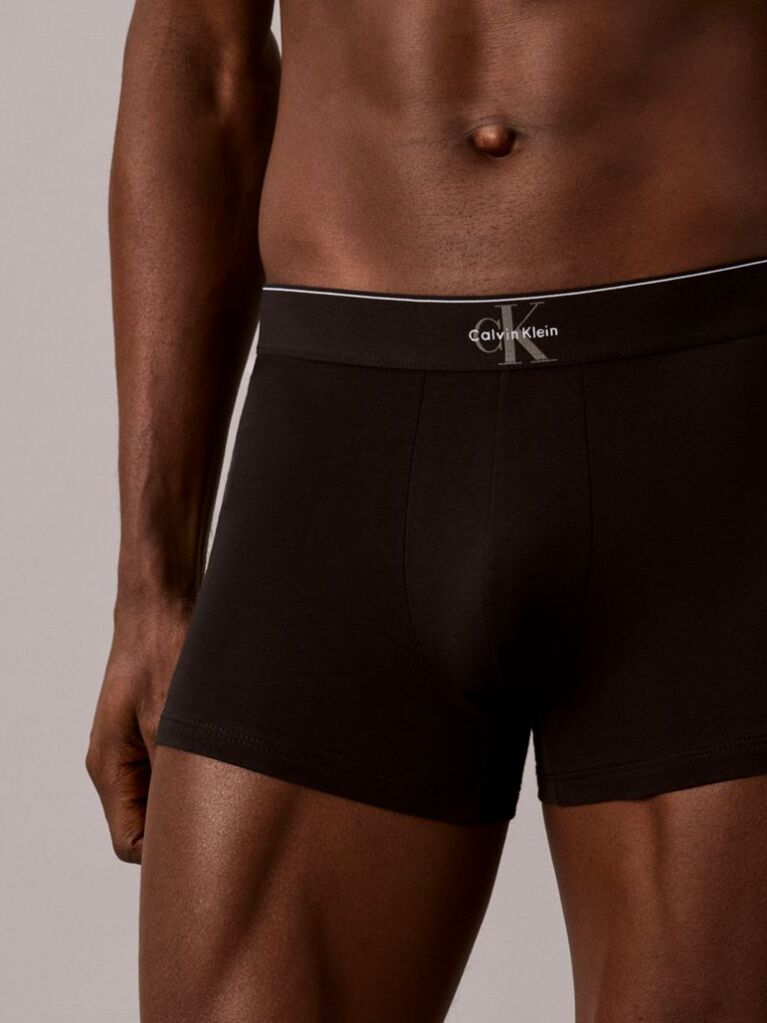 Multi Graphic Monogram Cotton Stretch Trunks  Men