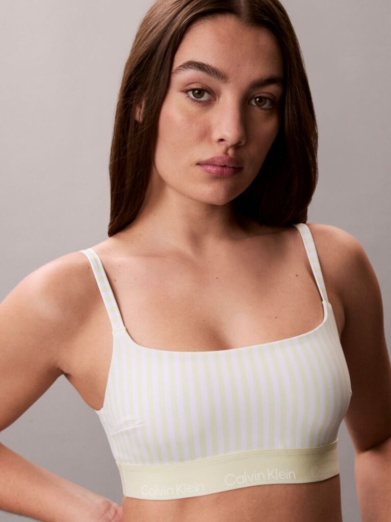 Green Bralette Bikini Top - CK Icon  Women