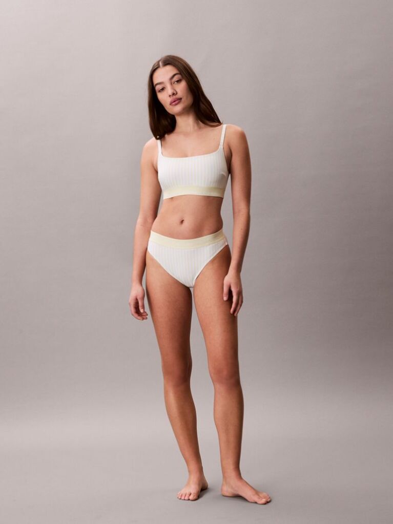 Green Bralette Bikini Top - CK Icon  Women