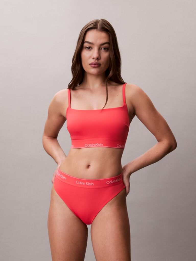 Pink Bikini Bottoms - CK Icon  Women