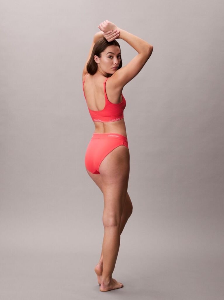Pink Bikini Bottoms - CK Icon  Women