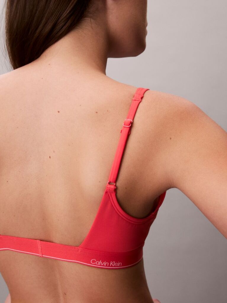 Pink Bralette Bikini Top - CK Icon  Women
