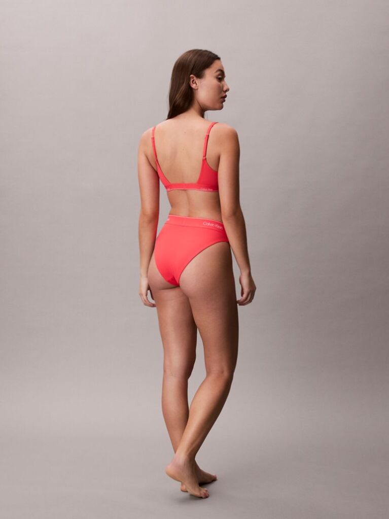 Pink Bralette Bikini Top - CK Icon  Women