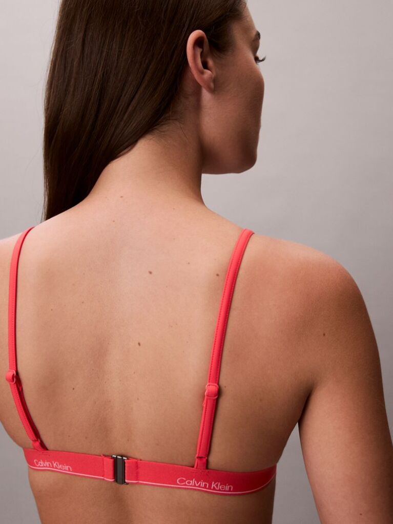 Pink Triangle Bikini Top - CK Icon  Women