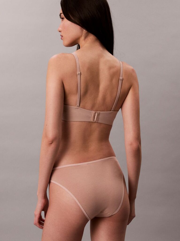 Beige Strapless Push Up Bra - Perfectly Fit  Women