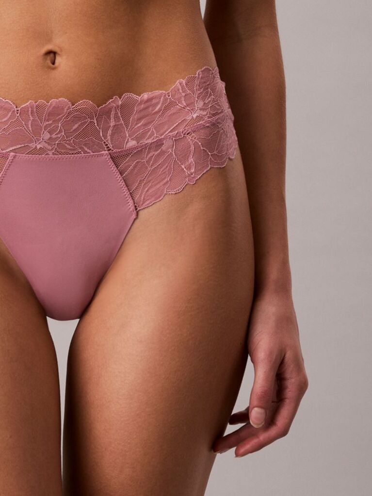 Pink Thong - Perfectly Fit Lace  Women