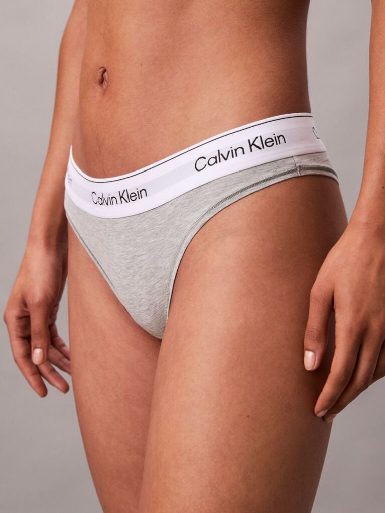 Grey Brazilian Briefs - Icon Cotton Modal  Women