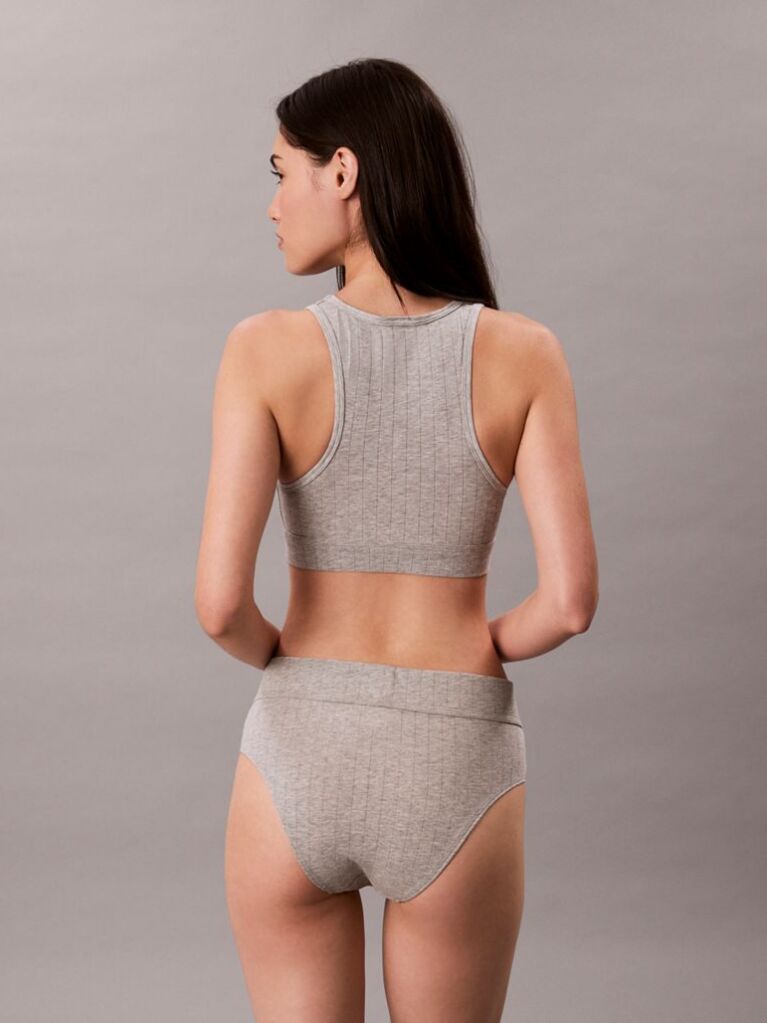 Grey Bralette - Heritage Classic Cotton  Women