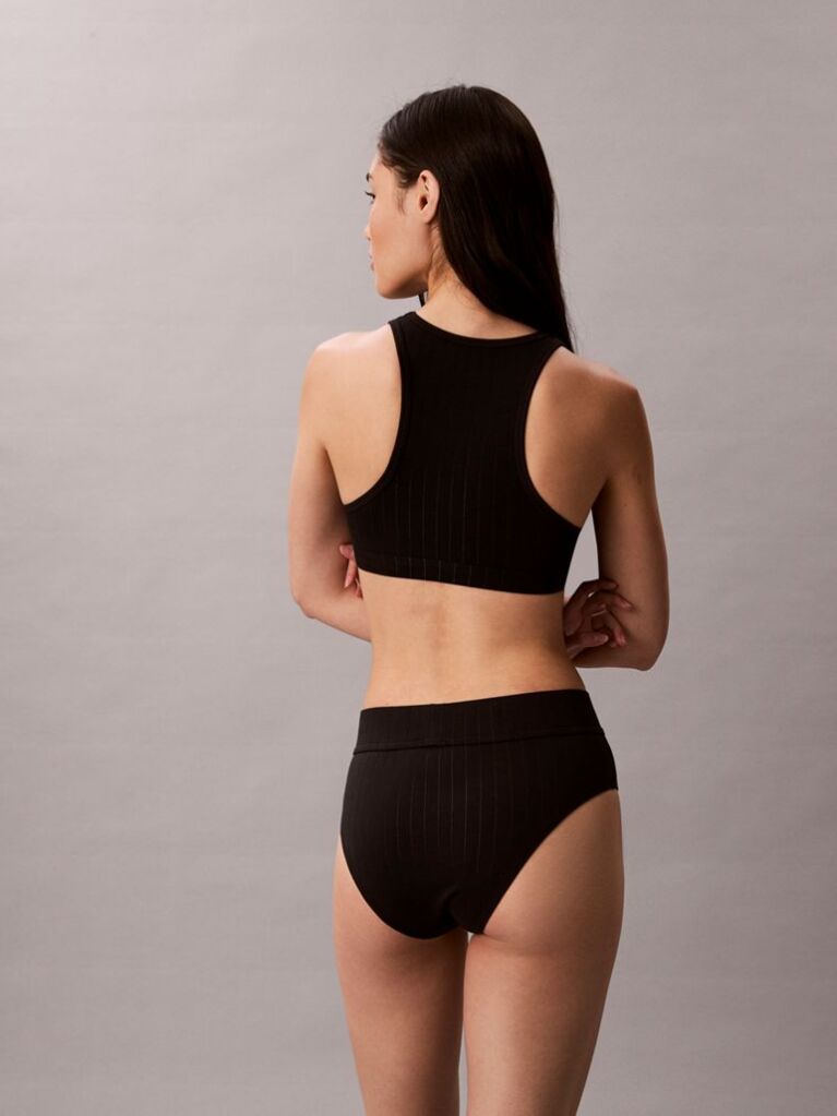 Black Bralette - Heritage Classic Cotton  Women