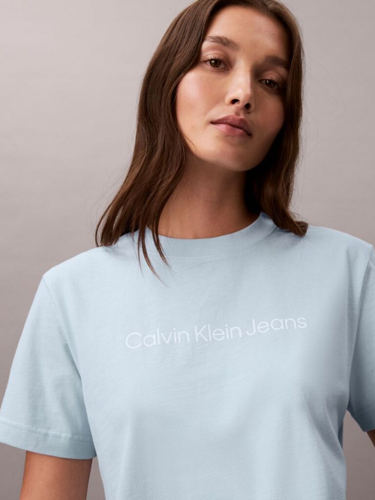 Blue Short Sleeve T-Shirt  Women
