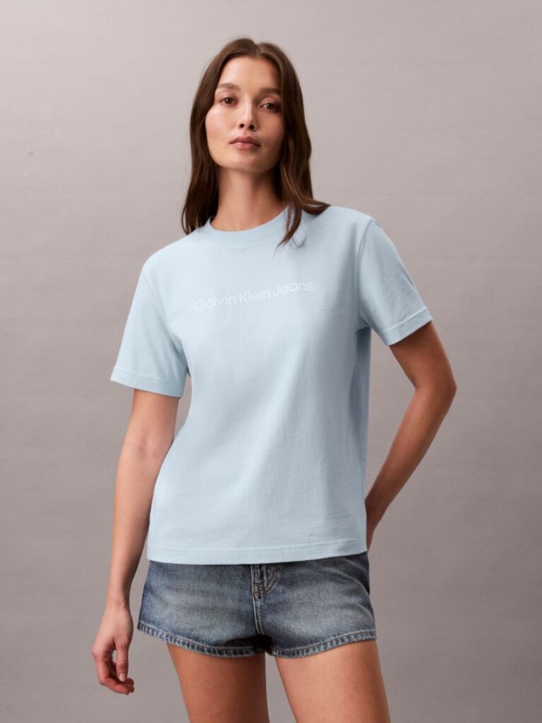 Blue Short Sleeve T-Shirt  Women