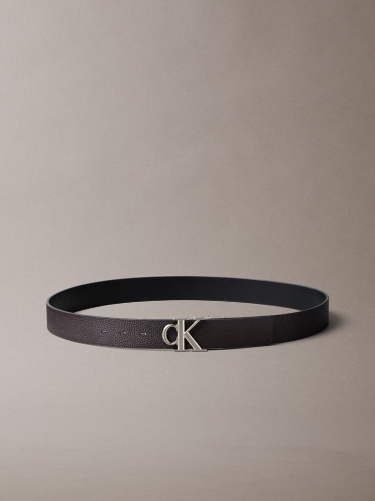 Multi Tumbled Leather Buckle Belt    Men