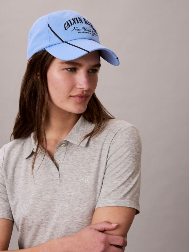 Blue UV Twill Heritage Logo Adjustable Cap  Women
