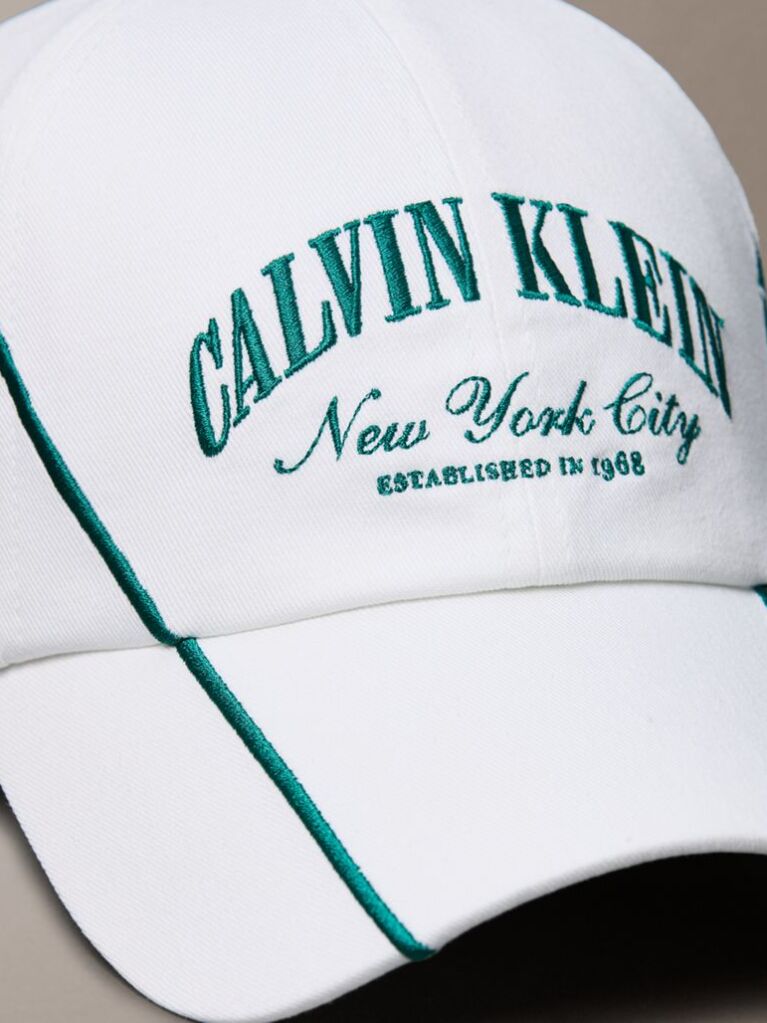 White UV Twill Heritage Logo Adjustable Cap  Women