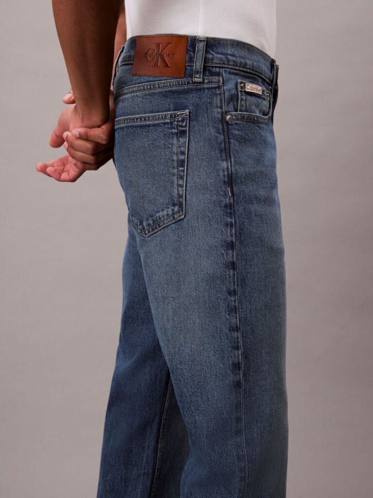 Denim Standard Straight Jeans  Men