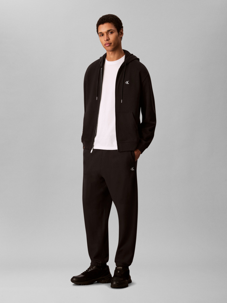 Black Terry Monogram Jogger  Men